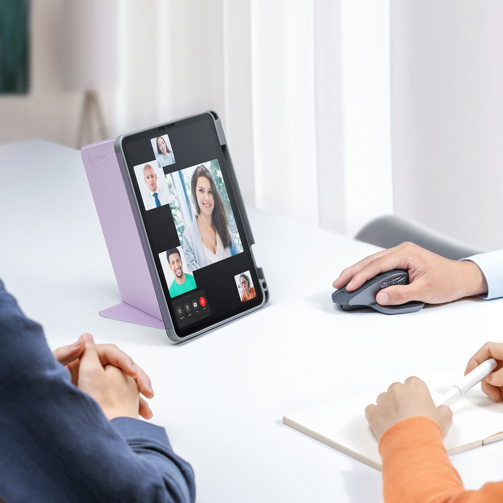 Bao da bảo vệ Tomtoc Inspire-B02 iPad Tri-Mode Case For 10.9 inch iPad Air 4TH 5TH 1 (7)