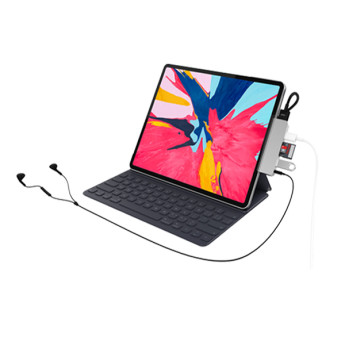 Cổng chuyển Hyperdrive 6 in 1 HDMI 4K/60Hz USB-C Hub (Chính Hãng)