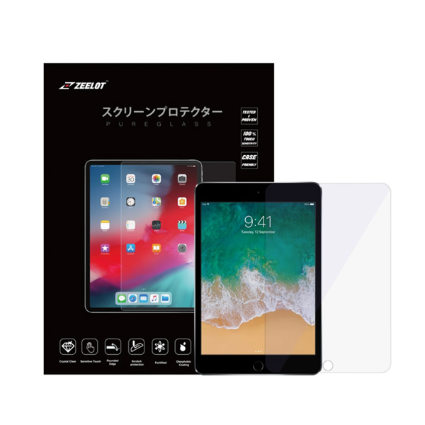 Miếng dán cường lực Zeelot 2.5D PureGlass for iPad Mini 7.9