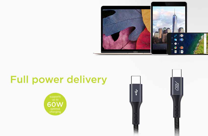 Cáp Innostyle DuraFLEX 1.5m USB C to Type C 27