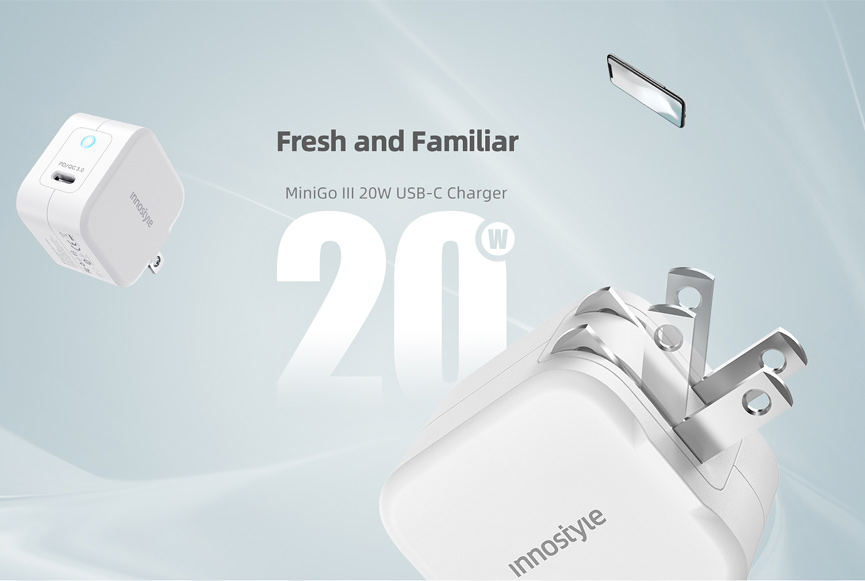 Innostyle Minigo III USB-C 20W PD 10