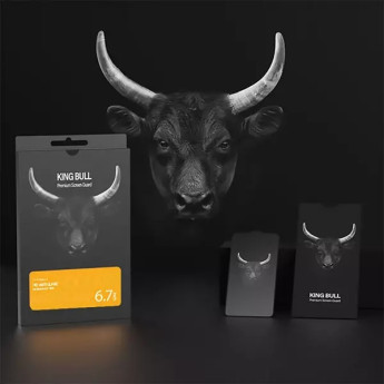 Miếng dán cường lực mờ Mipow Kingbull Anti-Glare Premium HD (2.7D) For iPhone 13 Pro Max