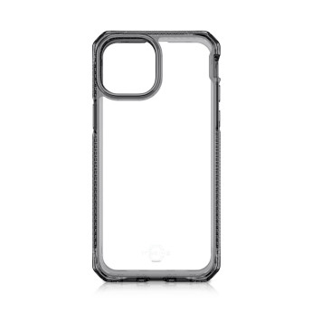 Ốp lưng ITSKINS (France) Hybrid Clear Drop Safe 3M/10FT For iPhone 13 | Black and Transparent