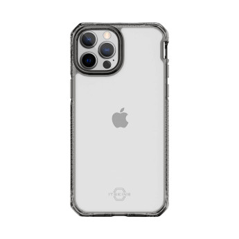 Ốp lưng ITSKINS (France) Hybrid Clear Drop Safe 3M/10FT For iPhone 13 Pro | Black and Transparent