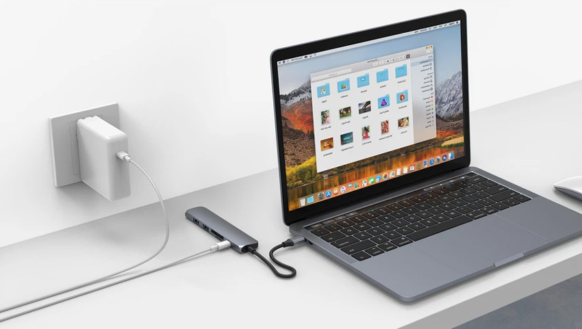 Cổng chuyển Hyperdrive Bar 6 in 1 USB-C Hub 06