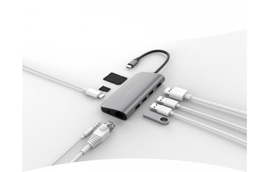 Hyperdrive Power 9 in 1 USB C Hub 06