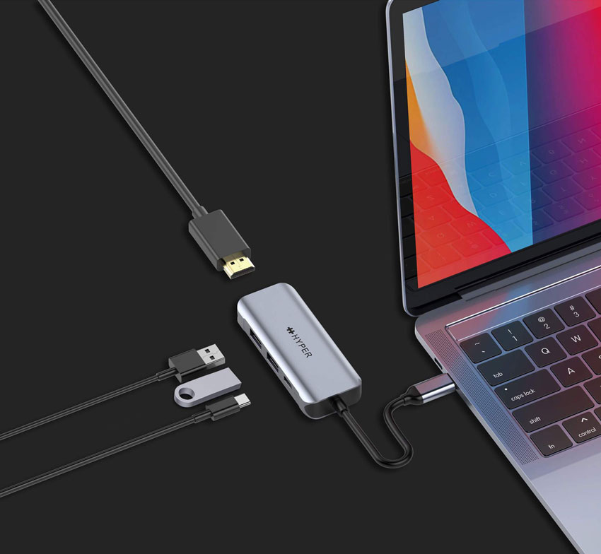 HyperDriver HDMI 4K60Hz-4