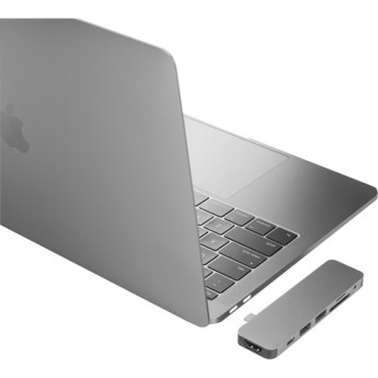 HyperDrive SOLO 7-in-1 USB-C Hub for MacBook, PC & Devices | Gray