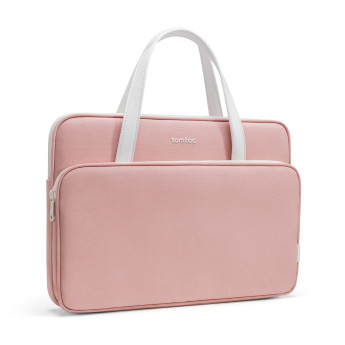 Túi xách Tomtoc Briefcase Premium For MacBook 13”/14”, Ultrabook 13″ | Pink (Chính Hãng)