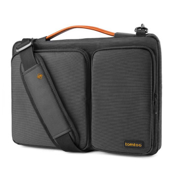 Túi Tomtoc Shoulder Bags MB 15” | Black (Chính Hãng)