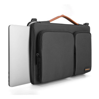 Túi Tomtoc Shoulder Bags MB 15” | Black (Chính Hãng)