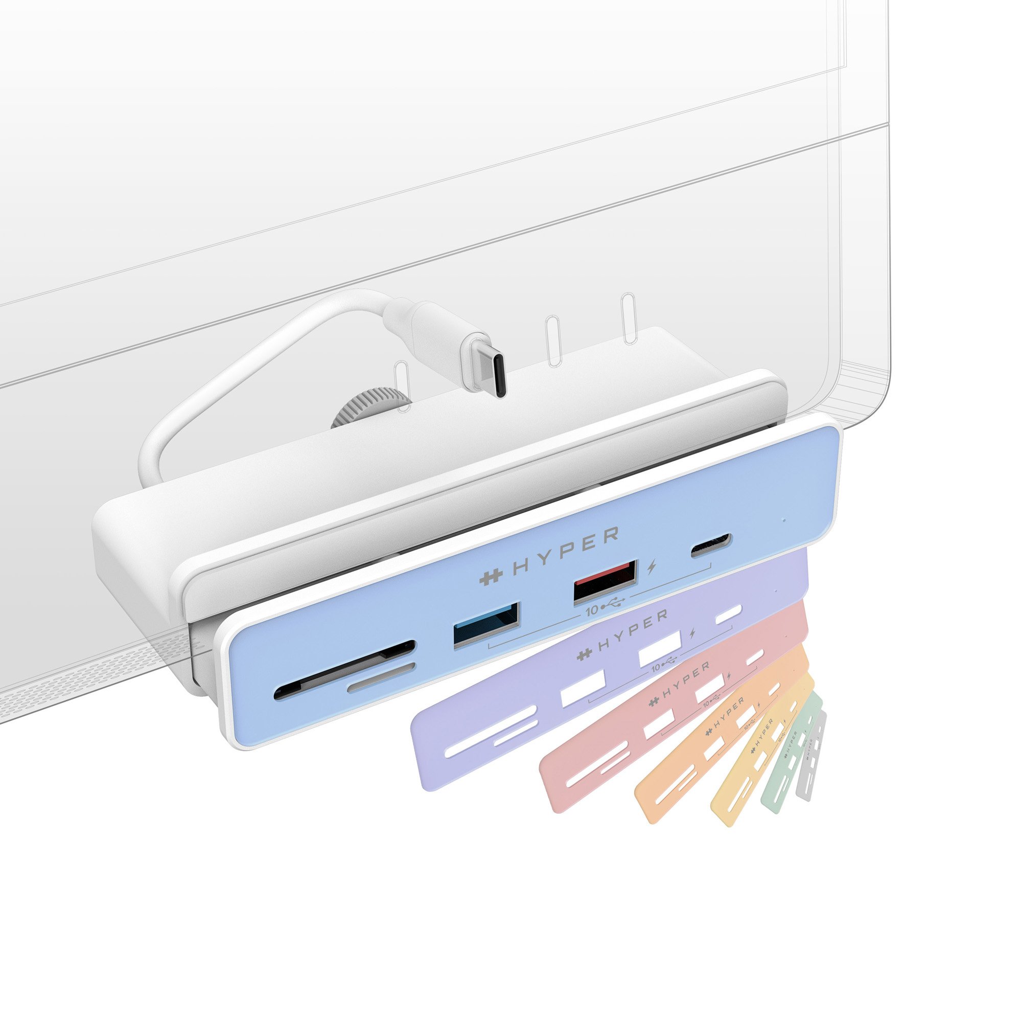 Cổng chuyển Hyperdrive 5-in-1 USB-C Hub for iMac 24