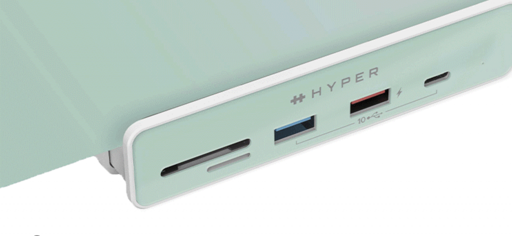 Cổng chuyển Hyperdrive HDMI 4K60HZ 6-in-1 USB-C Hub 10