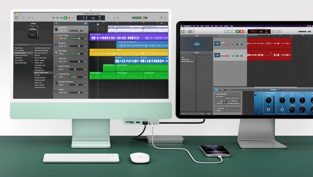 Cổng chuyển Hyperdrive HDMI 4K60HZ 6-in-1 USB-C Hub 11