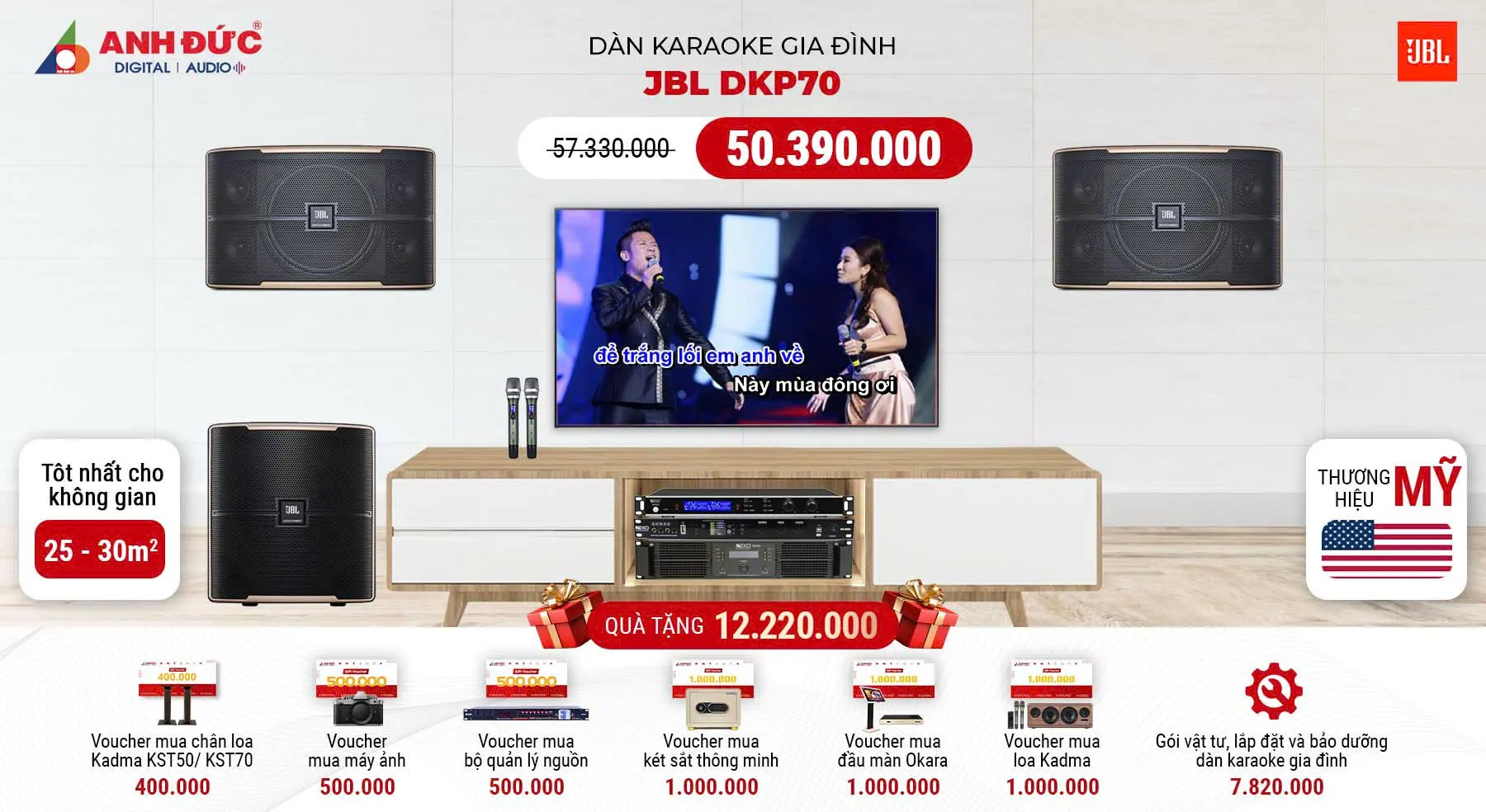 dan karaoke gia đình jbl dkp70