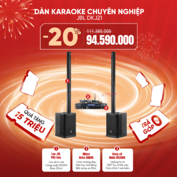 Dàn Karaoke Chuyên Nghiệp JBL DKJ21 (Chính hãng)