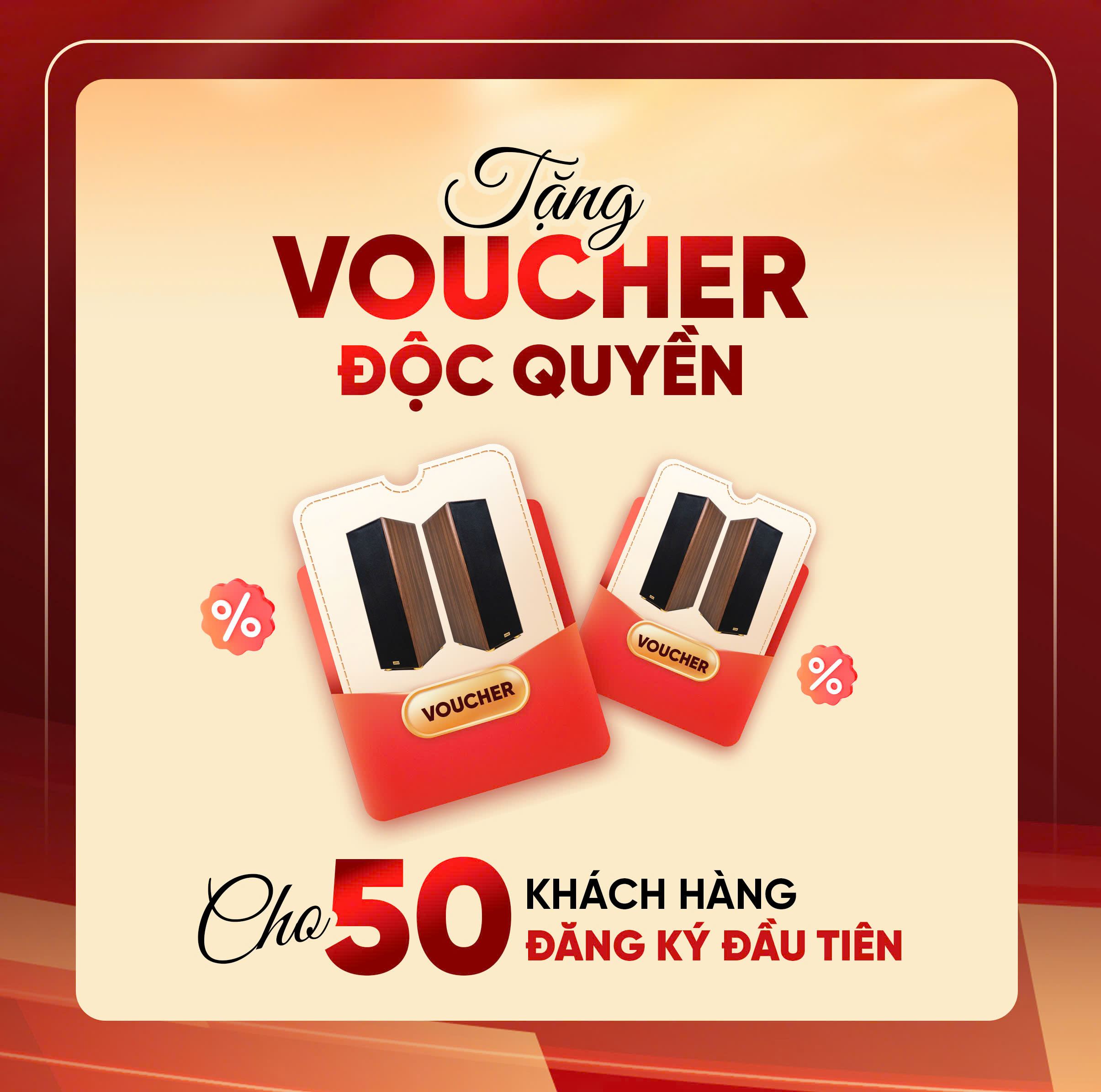 Voucher độc quyền cho khách hàng tham dự chương trình