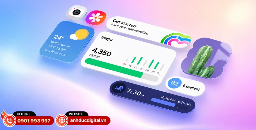 Galaxy A37 5G t&iacute;ch hợp nhiều t&iacute;nh năng AI th&ocirc;ng minh tr&ecirc;n nền tảng One UI 8.5