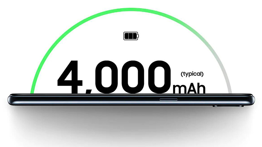 Dung lượng pin lớn để sử dụng cả ngày