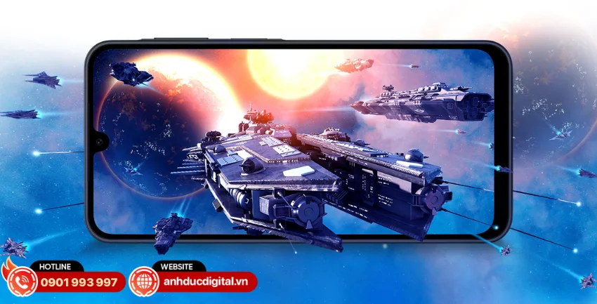 Galaxy A17 sử dụng bộ vi xử lý 8 nhân với tốc độ tối đa 2.2GHz