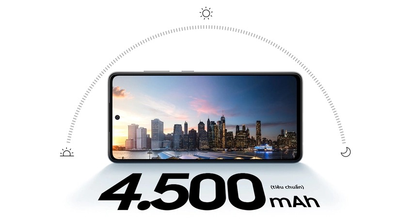 Thời lượng pin ấn tượng