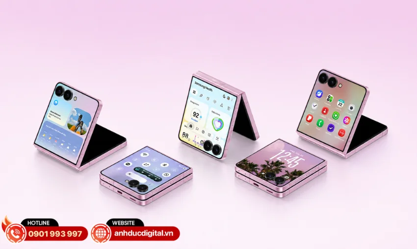 Samsung Galaxy Z Flip8 t&iacute;ch hợp Galaxy AI v&agrave; One UI 9 tối ưu cho m&agrave;n h&igrave;nh gập