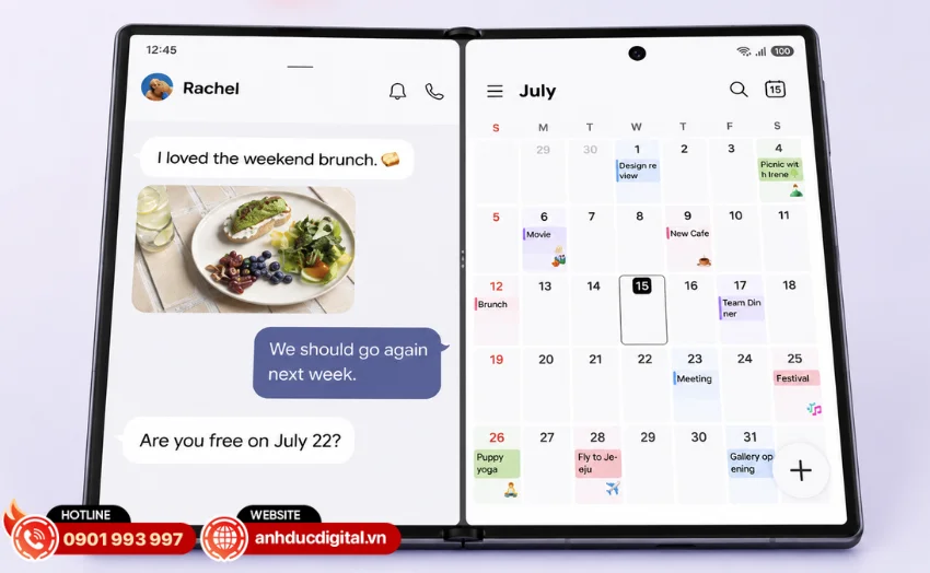 Samsung Galaxy Z Fold8 tích hợp Galaxy AI giúp nâng cao trải nghiệm sử dụng hằng ngày