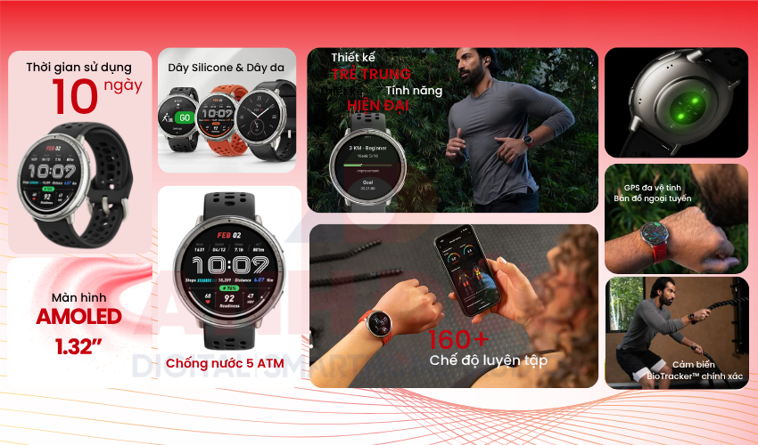 Đồng hồ thông minh Amazfit Active 2 10022
