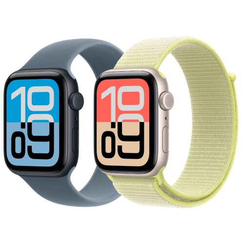 Apple Watch SE 3 GPS (Chính hãng) (44mm, Starlight, Stainless Steel)