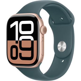 Apple Watch Series 10 | 46mm/GPS | Rose Gold Aluminum/ Sport Band (Chính hãng)