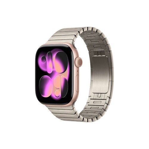 Apple Watch Series 11 I 46mm/GPS | Aluminum Case | Rose Gold/Stainless Steel (Chính hãng)