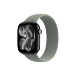 Apple Watch Series 11 | 42mm/GPS | Aluminum Case | Glossy Black/Rubber (Chính hãng)