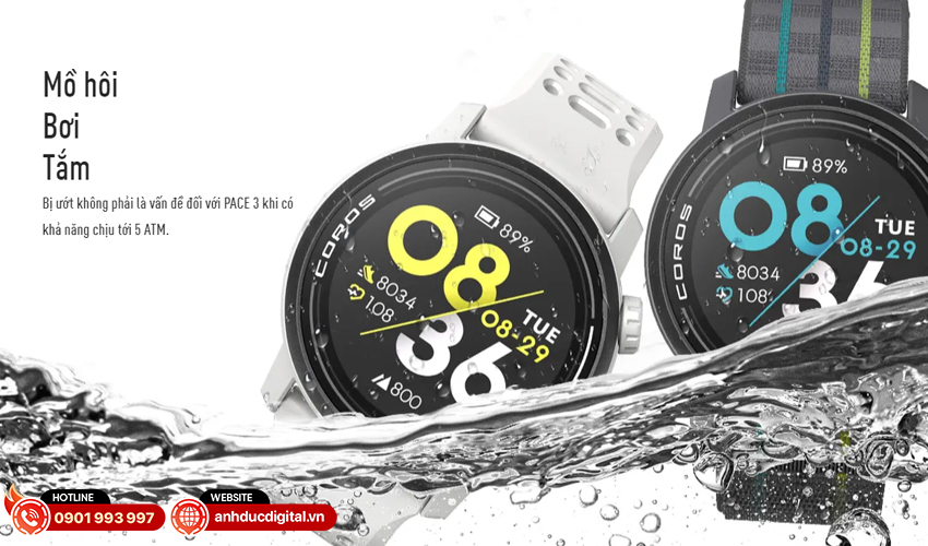 Chống nước 5 ATM