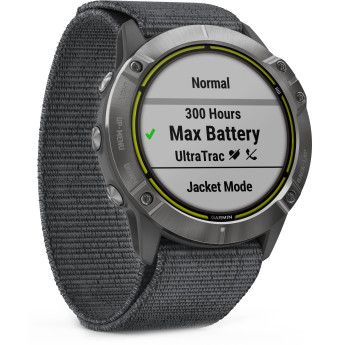 Garmin Enduro | Steel/Gray UltraFit Nylon Strap (Chính Hãng)