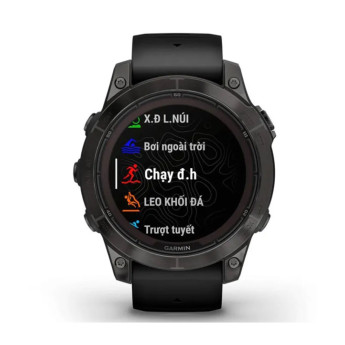 Garmin Fenix 7 Pro Sapphire Solar | Carbon Gray (Chính Hãng)