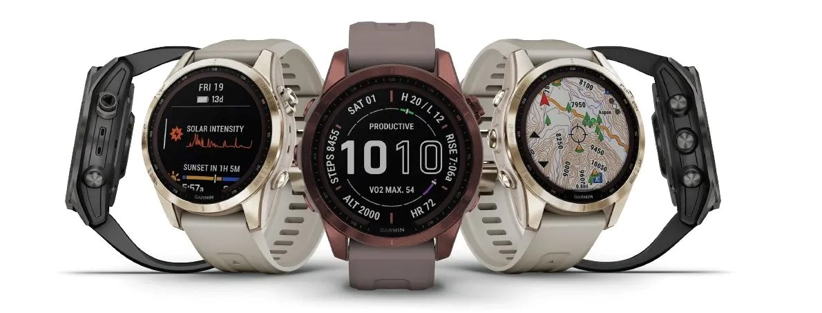 Garmin Fenix 7S Sapphire Solar 09