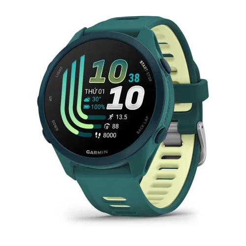 Garmin Forerunner 170 Music | Teal Green / Citron (Chính hãng)