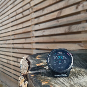 Garmin Forerunner 255S Music | 41mm | Whitestone (Chính Hãng)