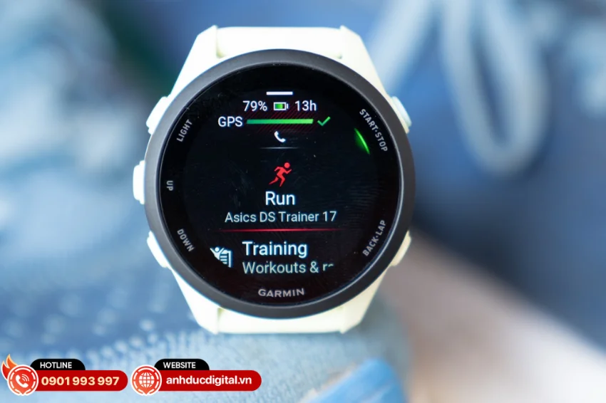 Garmin Forerunner 70 hỗ trợ nhiều hệ thống định vị vệ tinh gồm GPS, GLONASS v&agrave; GALILEO