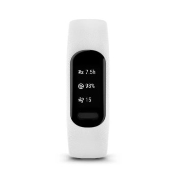 Garmin Vivosmart 5 | White | Small/Medium (Chính Hãng)