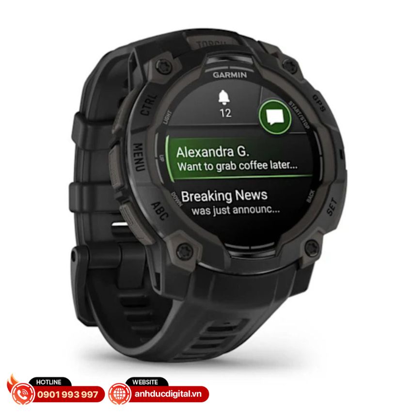 Khả năng kết nối của Instinct 3 AMOLED