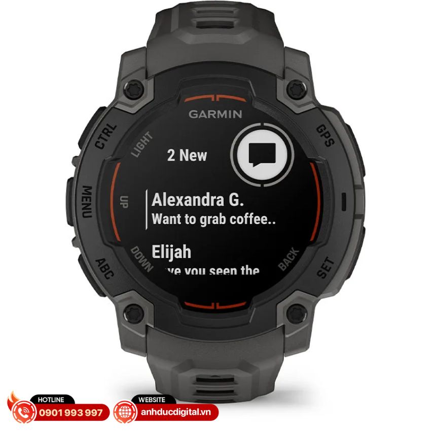 dung lượng pin Garmin instinct E