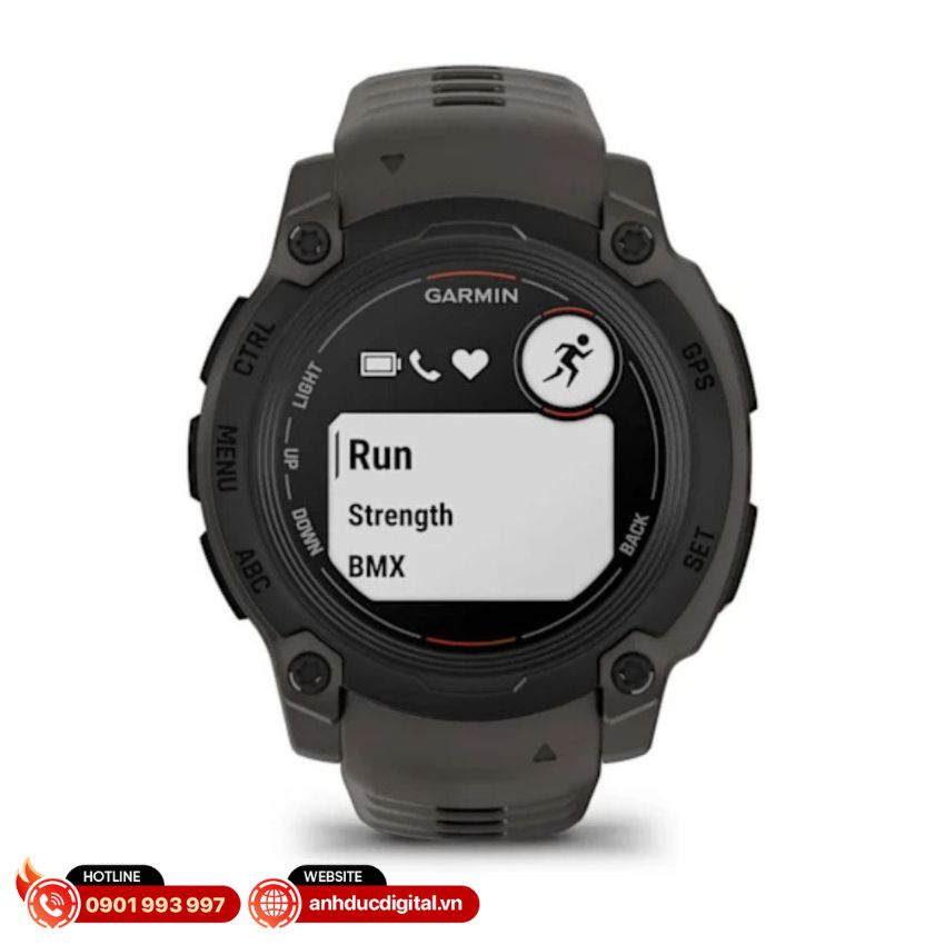 Các tính năng tập luyện trên Garmin Instinct E