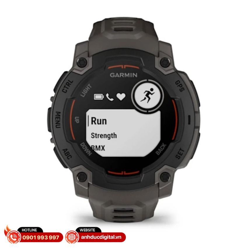 Chế độ tập luyện trên Instinct E