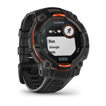 Garmin Instinct 3 Solar | 45mm | Black with Black Band (Chính hãng)