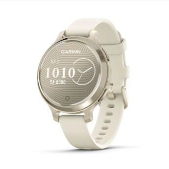 Đồng hồ thông minh Garmin Lily 2 Active | Lunar Gold/Bone (Chính hãng)