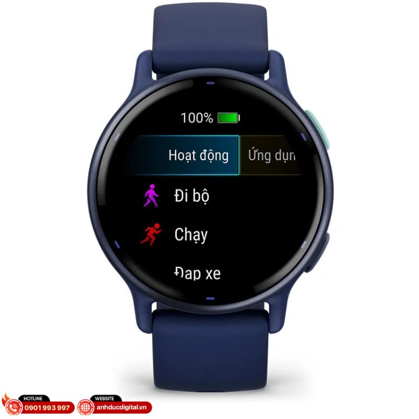 Các chế độ tập luyện của Vivoactive 5