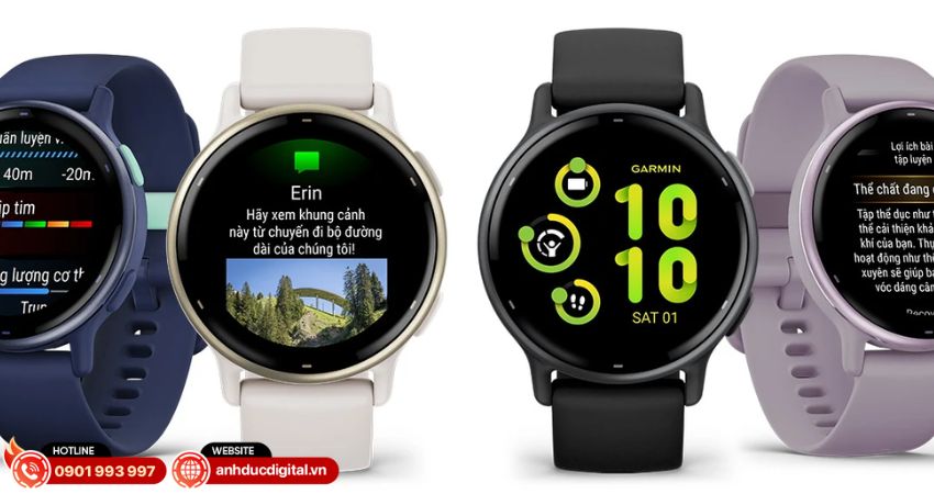 Màn hình AMOLED của Garmin Vivoactive 5