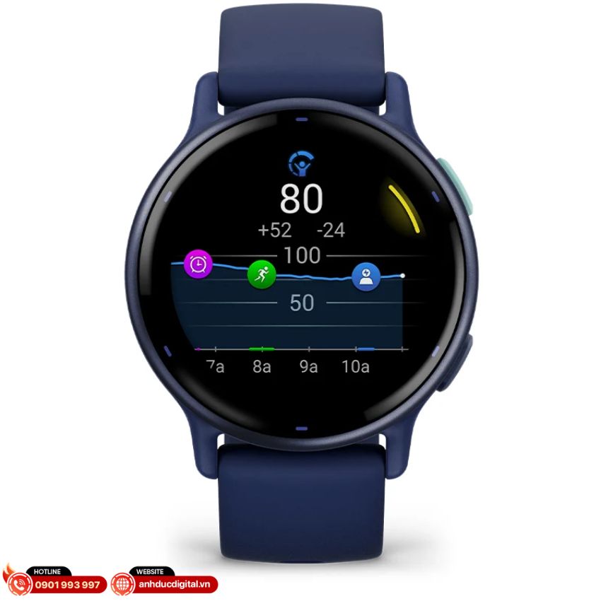 Theo dõi calo nạp vào của Garmin Vivoactive 5