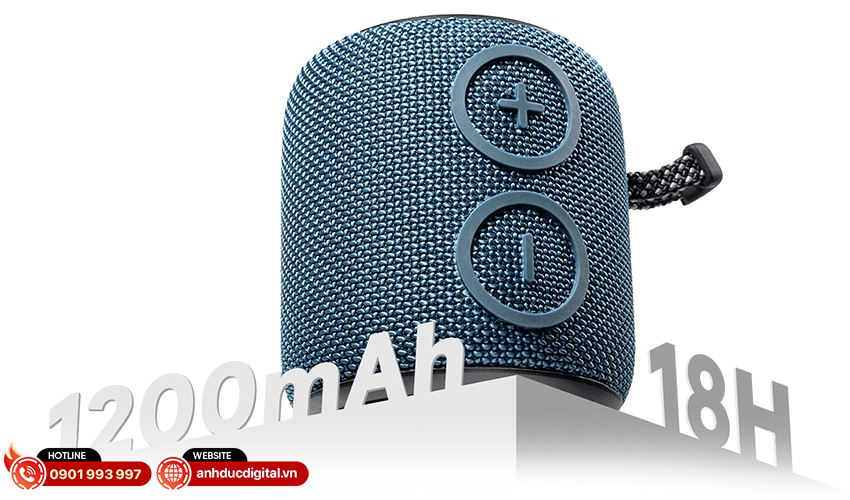 Thời lượng chơi nhạc lên đến 18 giờ